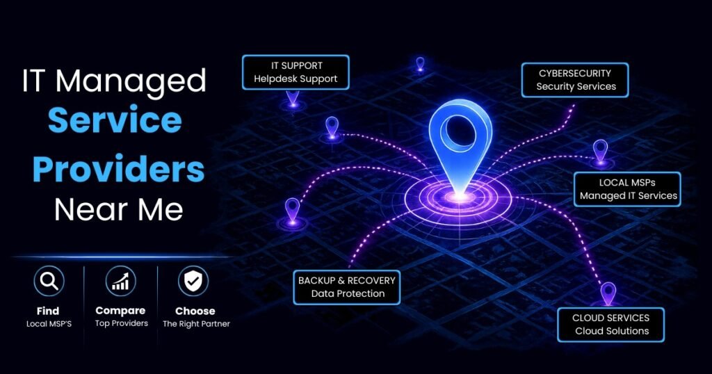 IT Managed Service Providers Near Me helping businesses with IT support