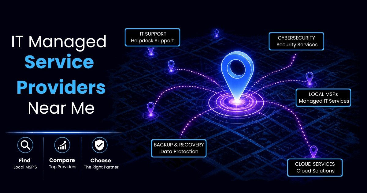 IT Managed Service Providers Near Me helping businesses with IT support