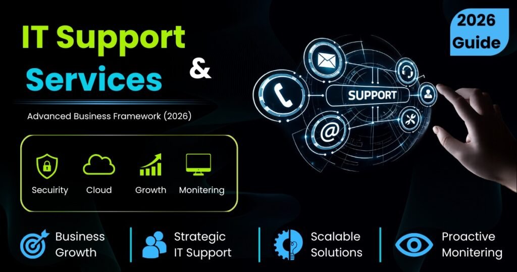 IT support and services providing businesses with managed IT support, cybersecurity, cloud solutions, and proactive technical assistance.
