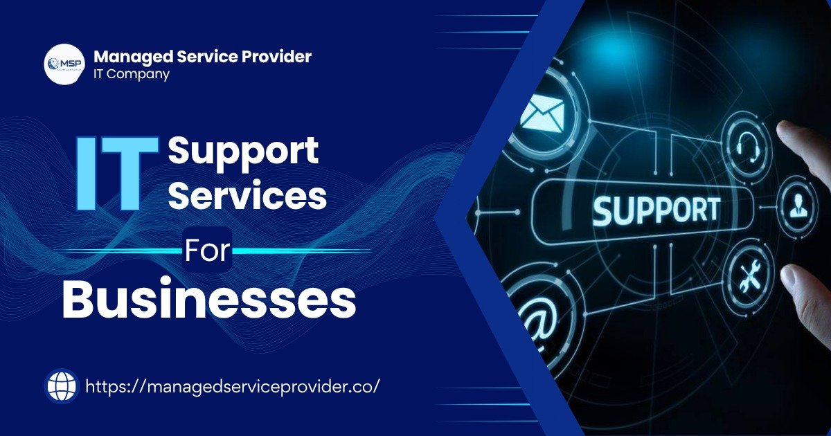 IT support services providing business IT help desk, troubleshooting, and technical support